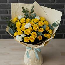 Букет цветов из:  Розы #REPLACE_PRED# Петровское