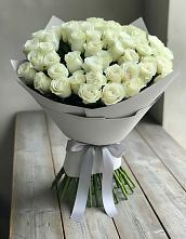 Букет 35 Белых роз в Петровское