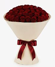 Букет 101 Бордовая роза Блэк Бакарра #REPLACE_PRED# Петровское
