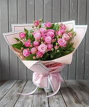 Букет Розовый кустик #REPLACE_PRED# Петровское