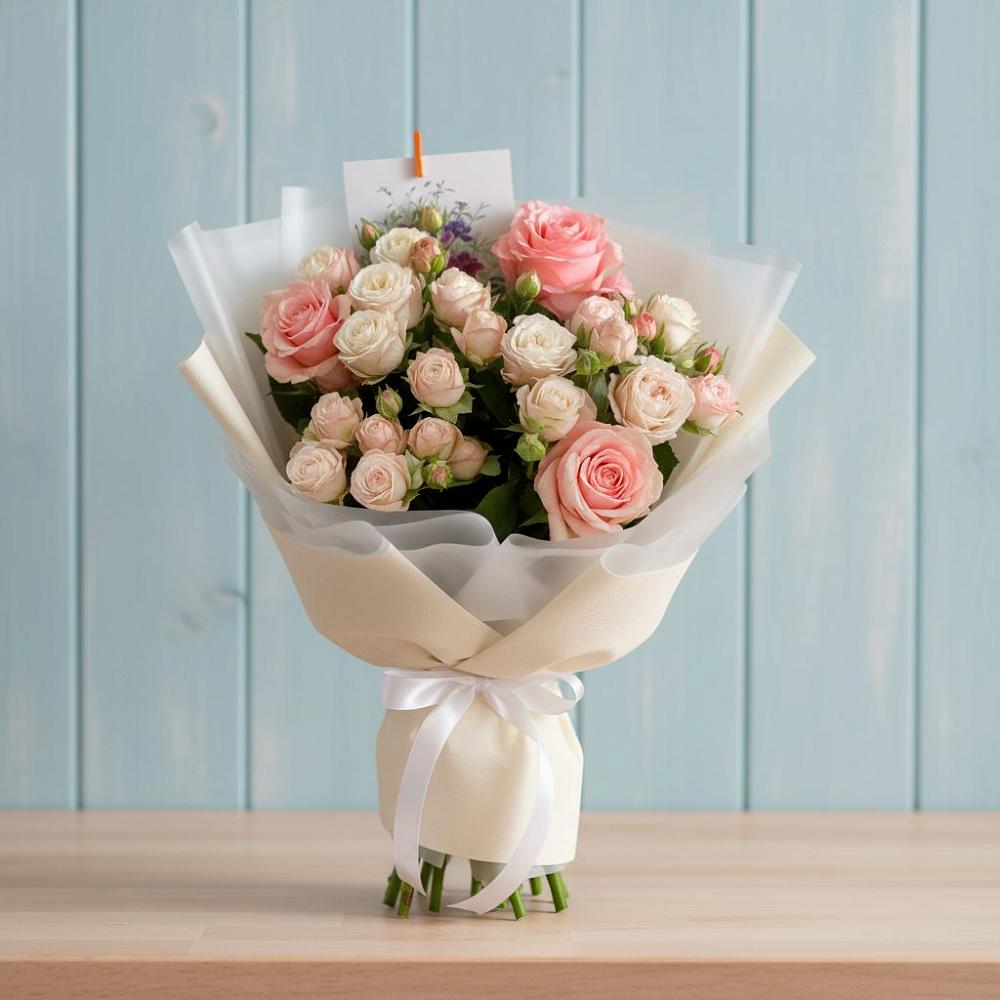 Букет цветов из: Розы в Петровское