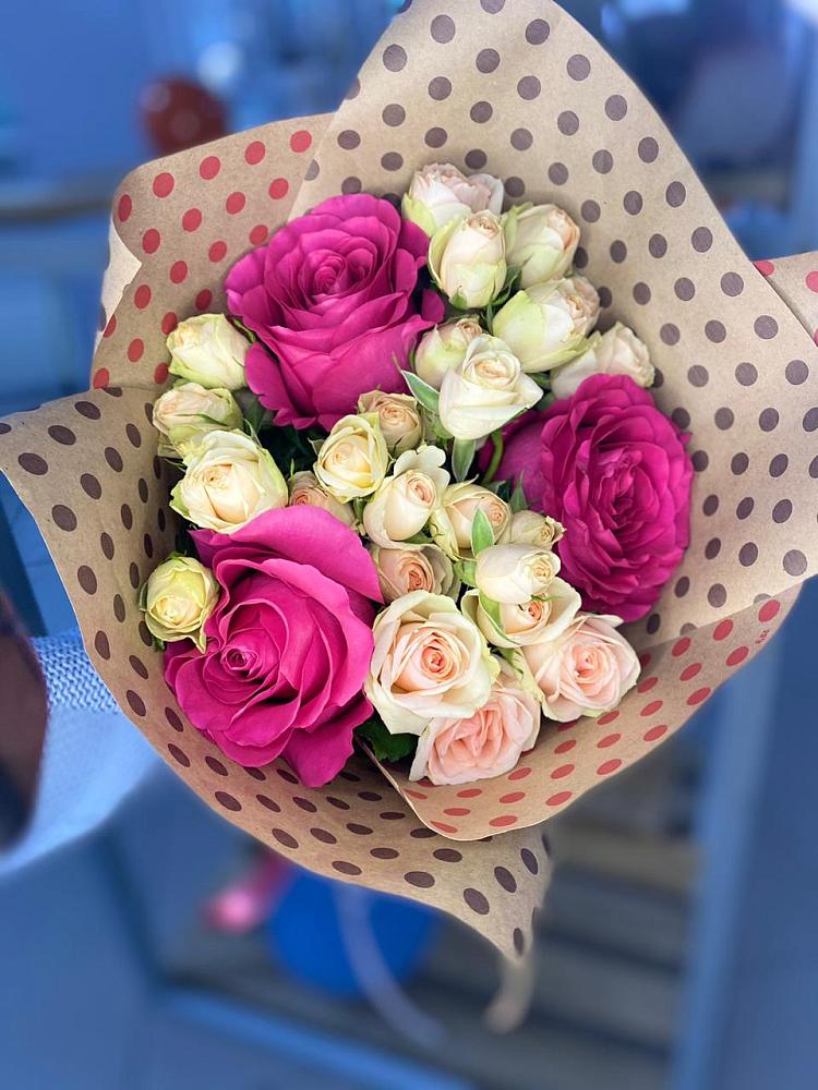 Букет цветов из: Розы в Петровское