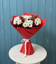 Букет цветов из:  Хризантемы #REPLACE_PRED# Петровское