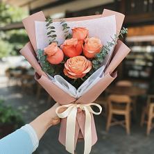 Букет цветов из:  Розы в Петровское