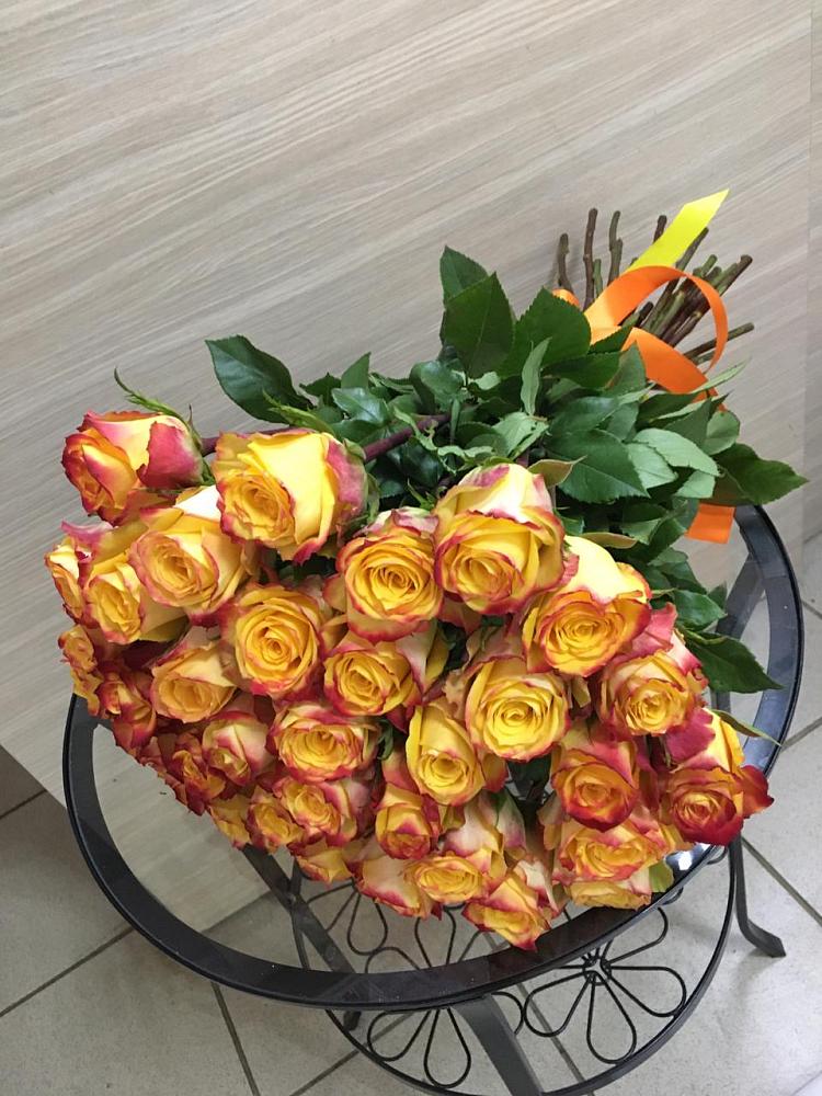 Букет Желтые розы в Петровское