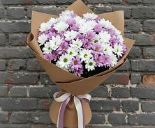 Букет цветов из:  Хризантемы #REPLACE_PRED# Петровское