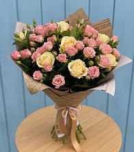 Букет цветов из:  Розы в Петровское