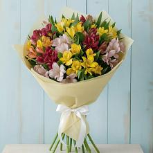 Букет цветов из:  Альстромерии в Петровское