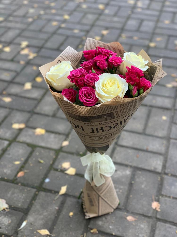 Букет цветов из: Розы в Петровское